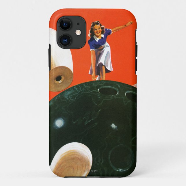 Bowling Strike Case-Mate iPhone Hülle (Rückseite)
