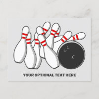 Bowling-Strike für benutzerdefinierten Text
