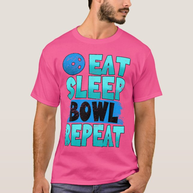 Bowling T-Shirt (Vorderseite)