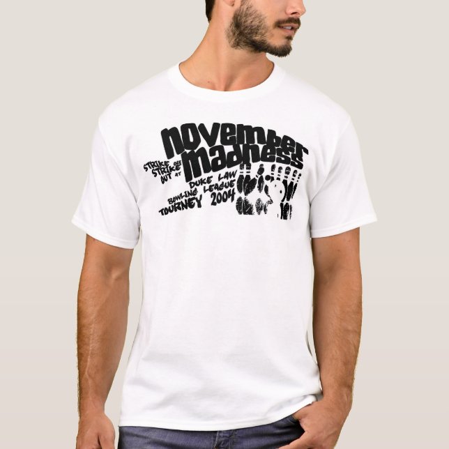 Bowling T-Shirt (Vorderseite)
