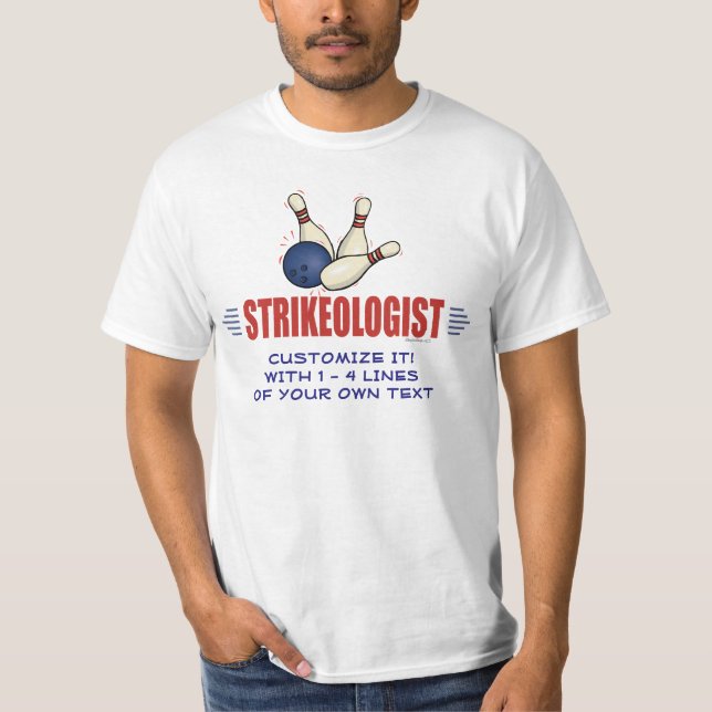 Bowling T-Shirt (Vorderseite)
