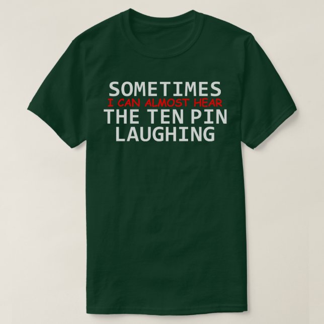 Bowling T-Shirt (Design vorne)
