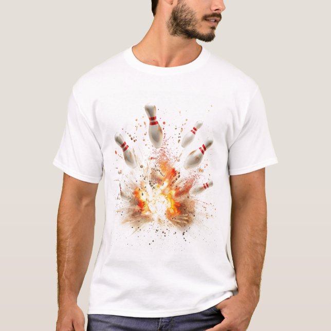 Bowling T-Shirt (Vorderseite)