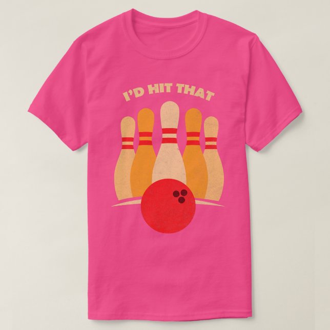 Bowling T-Shirt (Design vorne)
