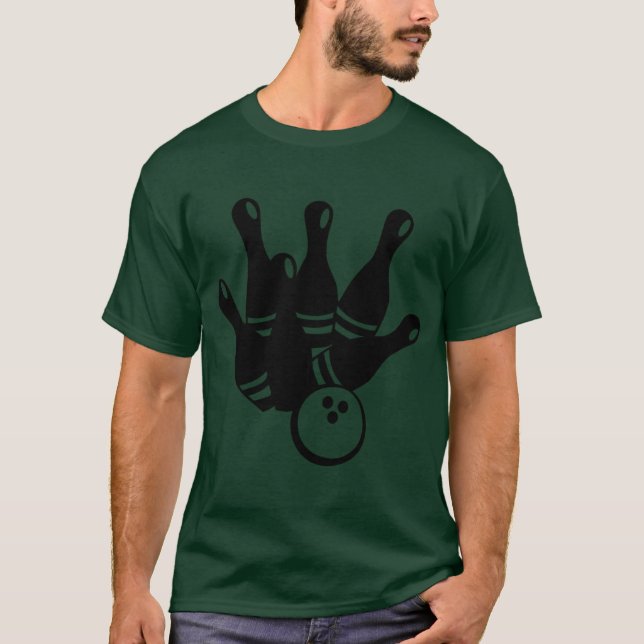 Bowling T-Shirt (Vorderseite)