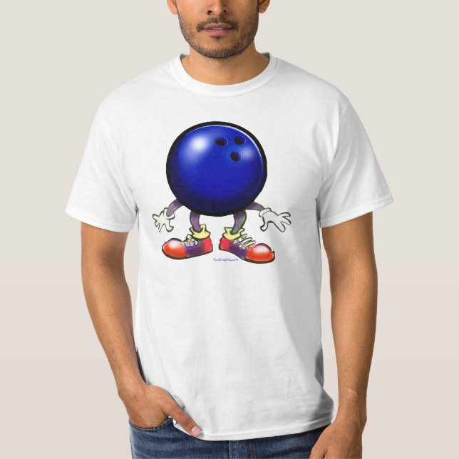 Bowling T-Shirt (Vorderseite)