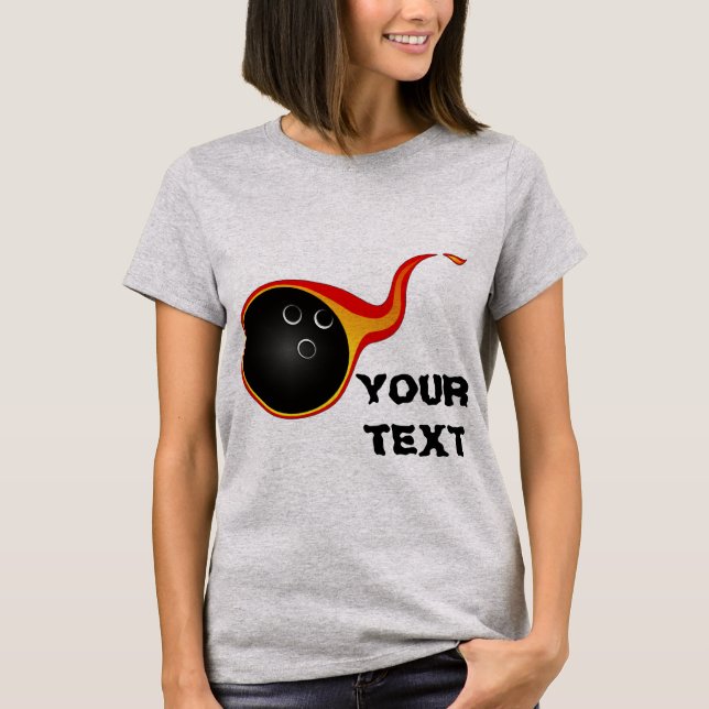 Bowling T-Shirt (Vorderseite)
