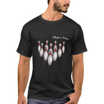 Bowling T - Shirt (Personalisieren Sie ihn)