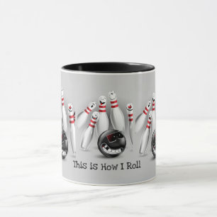Bowling Tasse - So Roll ich
