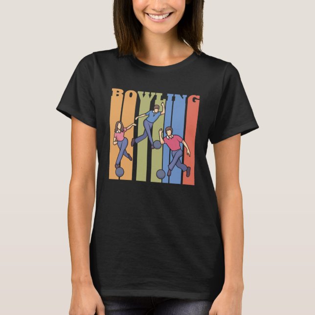 Bowling Team Bowler Bowls T-Shirt (Vorderseite)