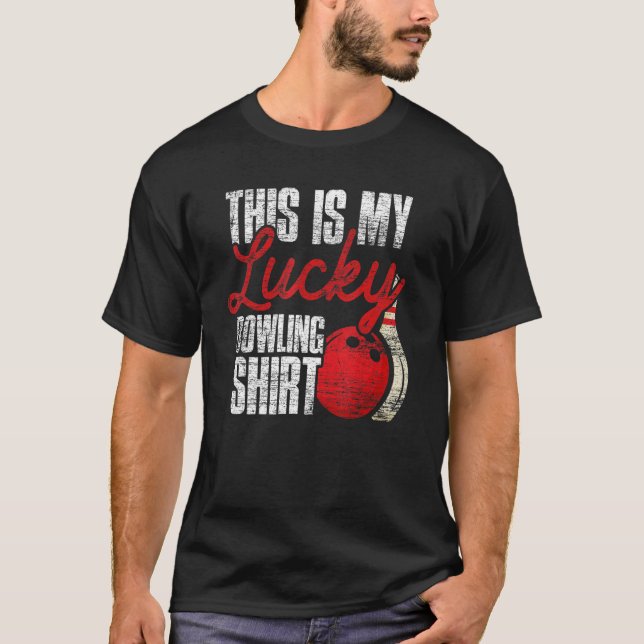 Bowling Team Player Bowler Bowling T-Shirt (Vorderseite)