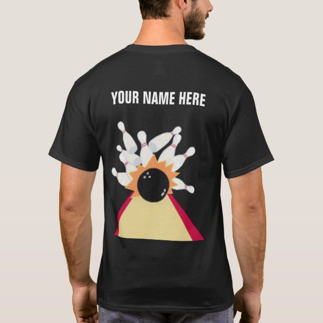 Bowling Team Shirt (Rückseite)