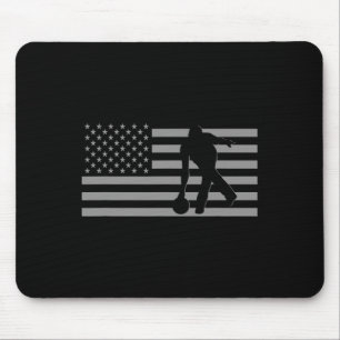 Bowling Tee Shirt - Amerikanischer Bowling Mousepad