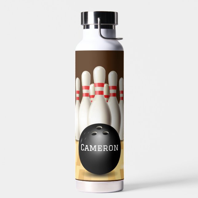 Bowling Thor Kupfer Vakuum isoliert Trinkflasche (Links)