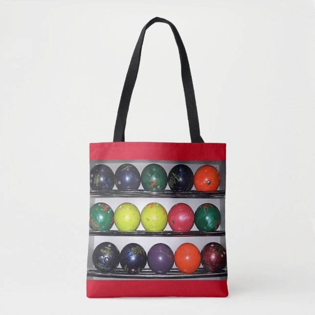 Bowling Tote Bag (Vorderseite)