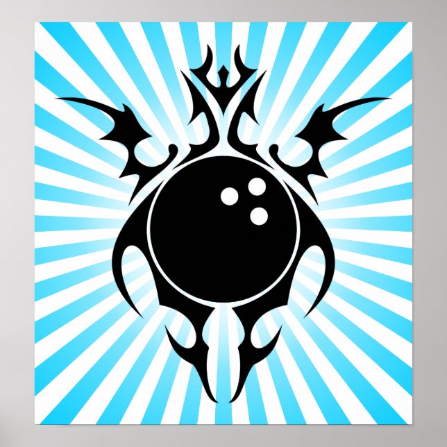 Bowling: Tribalz Poster (Vorne)