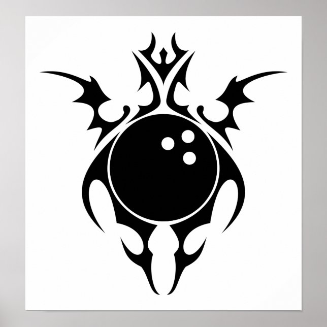 Bowling: Tribalz Poster (Vorne)