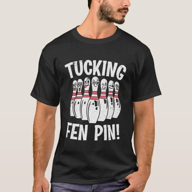 Bowling Tucking Fen Button Bowler T-Shirt (Vorderseite)