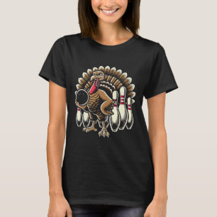 Bowling Türkei Erntedank Erntedank Day Turke T-Shirt