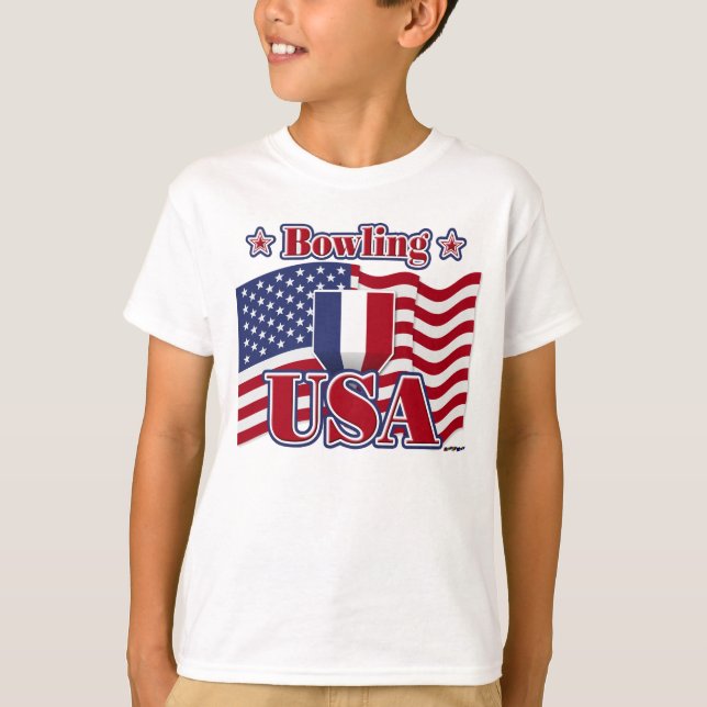 BOWLING USA T-Shirt (Vorderseite)