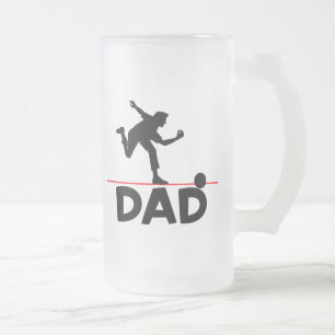 Bowling-Vater Mattglas Bierglas