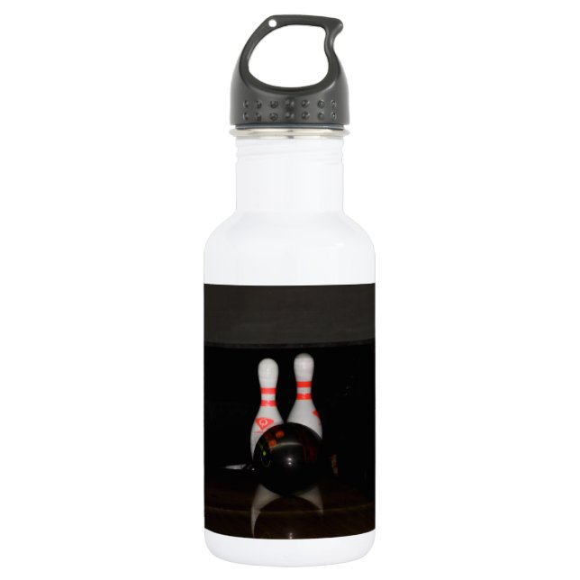 Bowling Wasserflasche (Vorderseite)