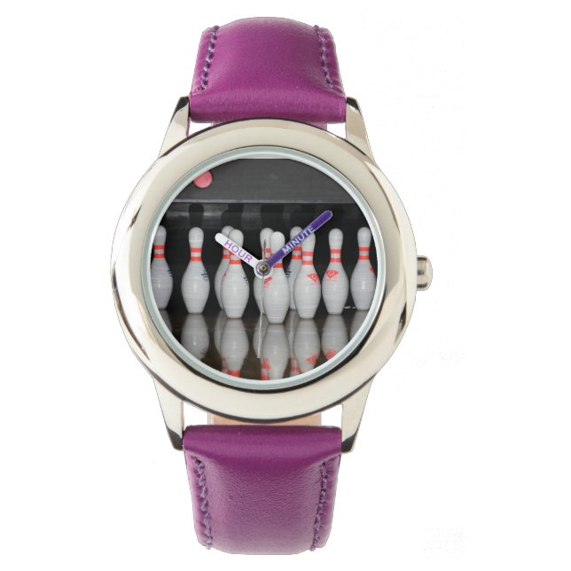 Bowling Watch Armbanduhr (Vorderseite)
