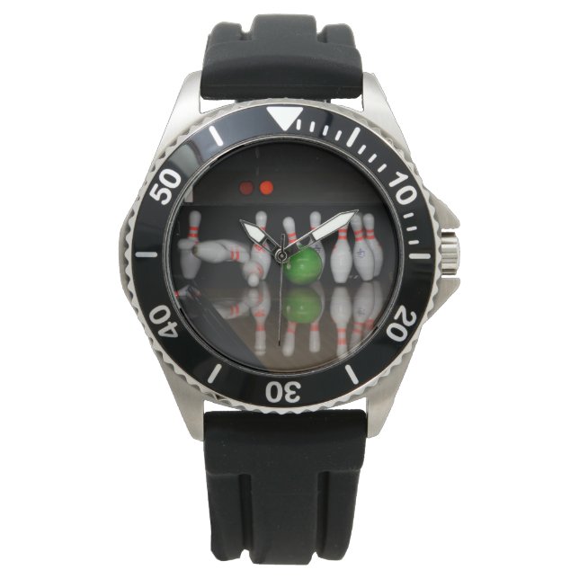 Bowling Watch Armbanduhr (Vorderseite)