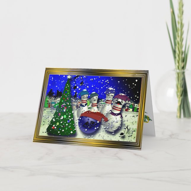 Bowling Weihnachten (Vorderseite)