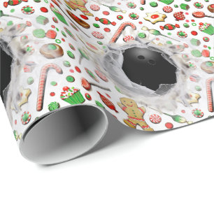 Bowling Weihnachtsgeschenk Wrapping Paper Geschenkpapier