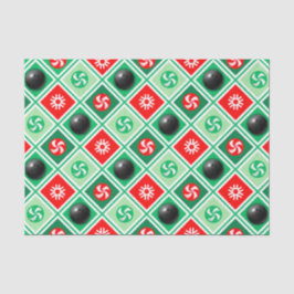 Bowling Weihnachtsgeschenkpapier Seidenpapier