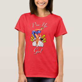Bowling Women's Sportswear Button-Up Girl Custom T T-Shirt