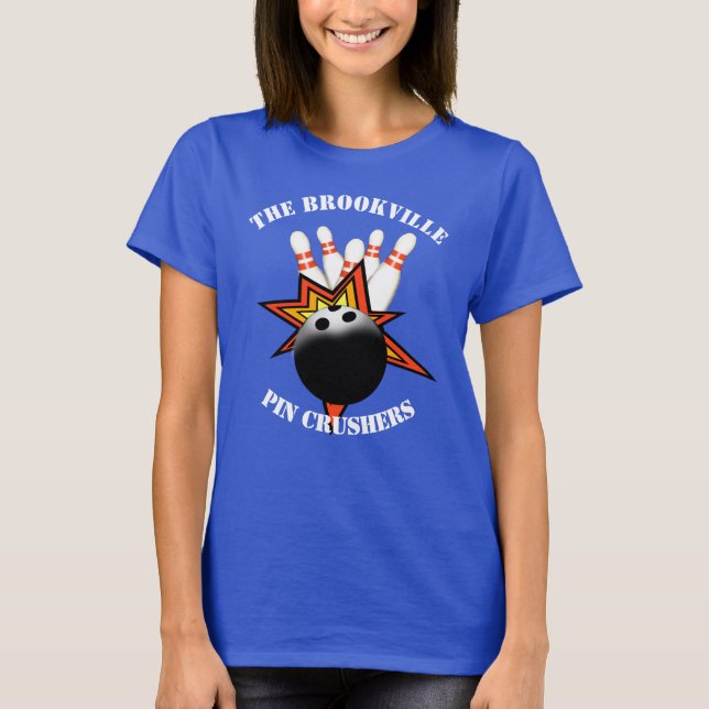 Bowling Womens T - Shirt (Vorderseite)