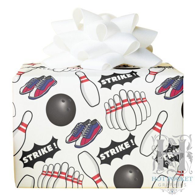 Bowling Wrapping Paper Geschenkpapier (Von Creator hochgeladen)