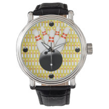 Bowling Wrist Watch