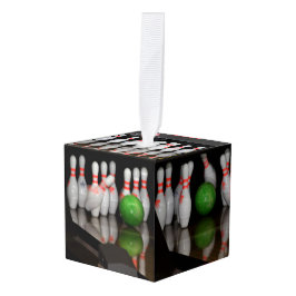 Bowling Würfelornament