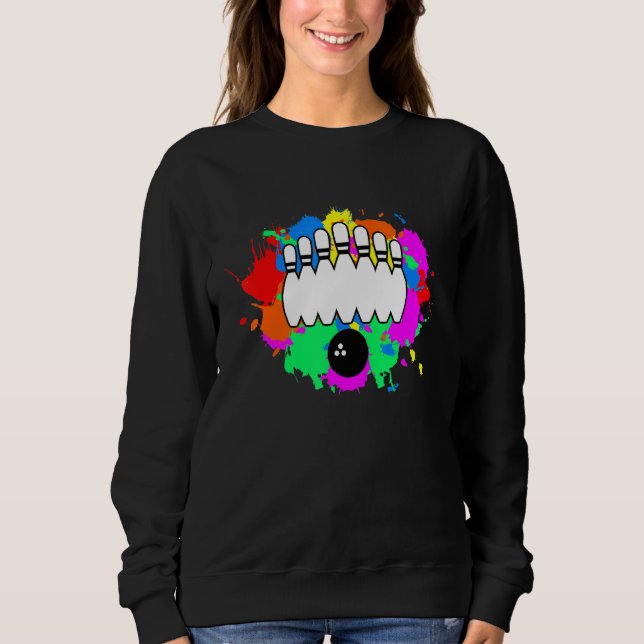 Bowling Zubehör Bowlers Bowling Graphic for me Sweatshirt (Vorderseite)