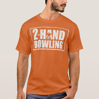 Bowling Zwei Hand Bowler Strike Bowling T-Shirt