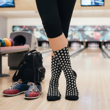 Bowlingball-Muster-Socken