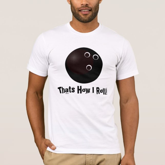 Bowlingball T - Shirt (Vorderseite)