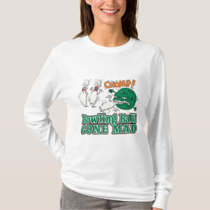 Bowlingkugel außer Rand und Band T-Shirt