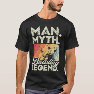 Bowlingkugel Pin Bowler Strike Bowling Fanatiker B T-Shirt