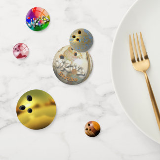 Bowlingkugeln Konfetti