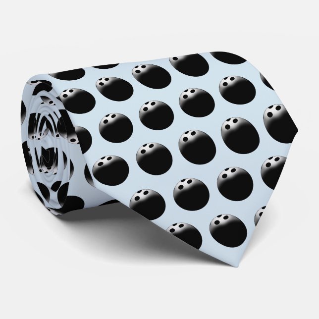 Bowlings-Ball-Krawatte Krawatte (Gerollt)