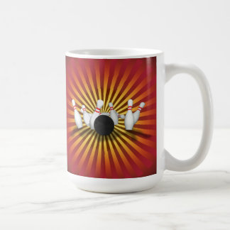 Bowlings-Ball u. Buttone: Modell 3D: Kaffee-Tasse Tasse