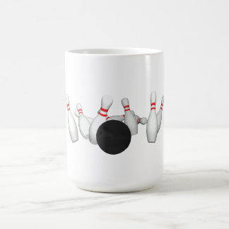 Bowlings-Ball u. Buttone: Modell 3D: Tasse