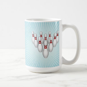 Bowlings-Buttone: Modell 3D: Kaffee-Tasse Tasse