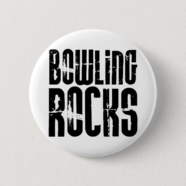 Bowlings-Felsen Button (Vorderseite)