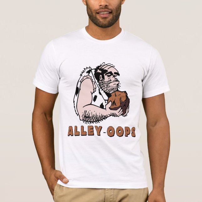 Bowlings-Gasse oops! Höhlenbewohner T-Shirt (Vorderseite)