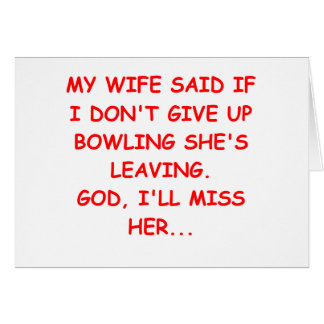 BOWLINGS-Geschenk-T - Shirts